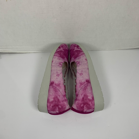 Skechers Women Cloe Flex Wedge Tie-Dye Pink Slip-On Sneakers 8.5 - Picture 4 of 9